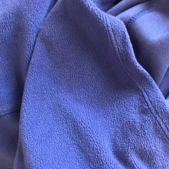 Columbia Periwinkle Arctic Air microfleece Hoodie - Picture 6 of 7